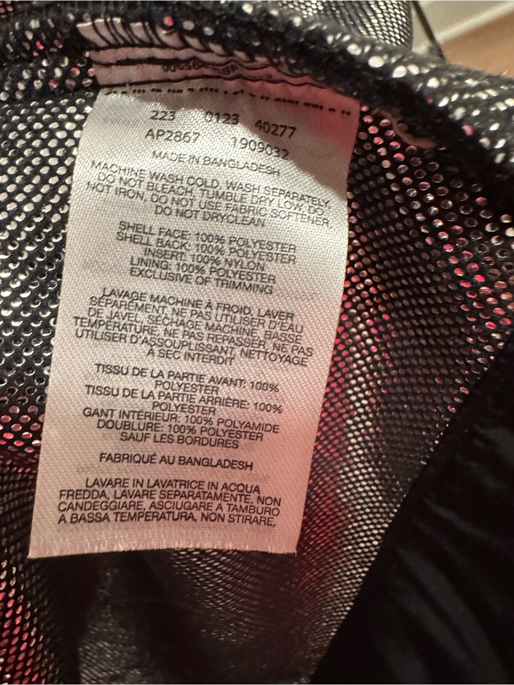 Columbia Women’s Winter Warmth Full Length Jacket Black Sherpa Coat US M, NWOT - Picture 6 of 7